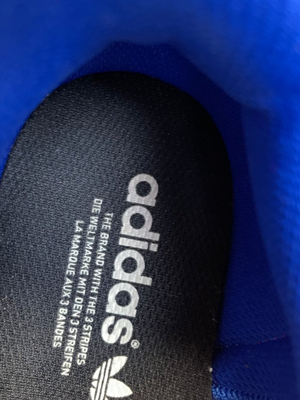adidas Samba Red Black Blue Low-Top Sneakers - Picture 8 of 10